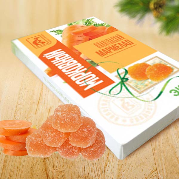 Вологодский мармелад морковный